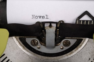 Yaratıcılık kavramı üzerinde eski bir daktilo