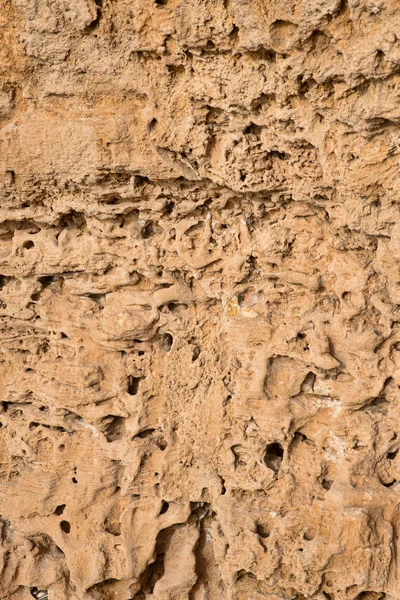 Altamente Erodido Pedra Calcária Fundo Rocha — Fotografia de Stock