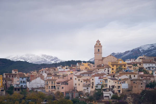 Costa blanca bergsby — Stockfoto