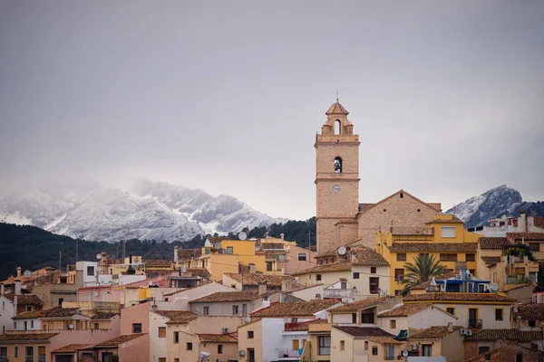 Costa blanca bergdorp — Stockfoto