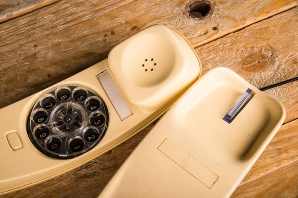 Telefono vecchio quadrante — Foto Stock