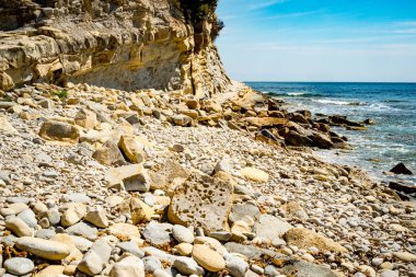 Güneşli Costa Blanca Kıyı Şeridi