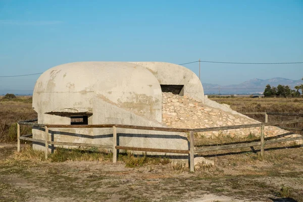 Alter spanischer bunker — Stockfoto