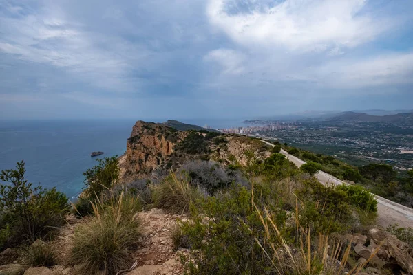 Benidorm Sierra Helada 'dan görüldüğü gibi