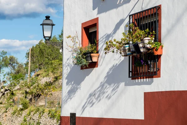 Mediterranean Village Houses Sunny Weather — Stock Photo, Image