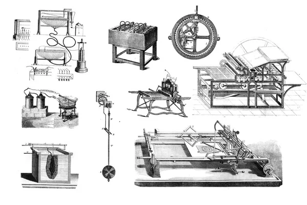 Historia maszyn. — Zdjęcie stockowe