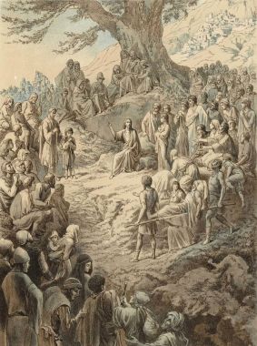 Dağı üzerinde sermon, İsa Mesih.