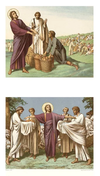 Beş somun ve iki balık ziyafeti.