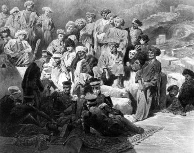 Askerler üzerinde durma.