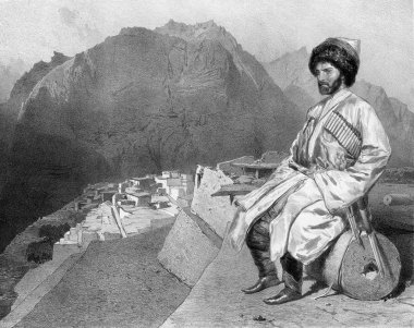 Kafkas savaşçı.