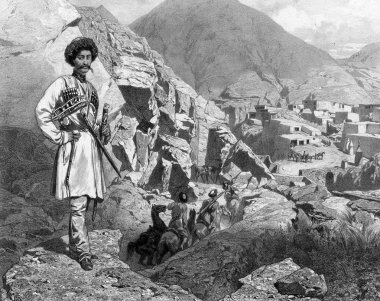 Kafkas savaşçı.