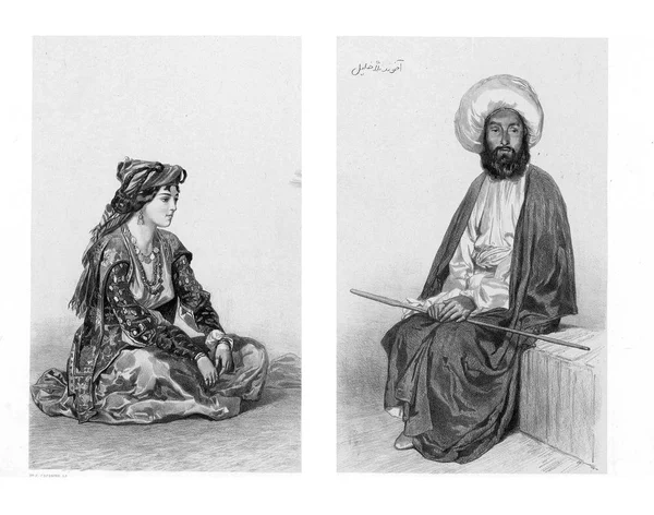 Kaukasische man en vrouw. — Stockfoto