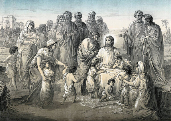 Будьте как дети "... из таких есть Царство Небесное
"