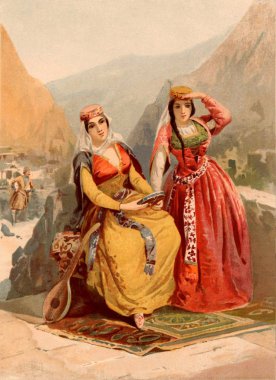 Bir Gürcü kız.
