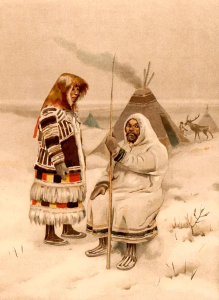 Norra jakuterna folket — Stockfoto