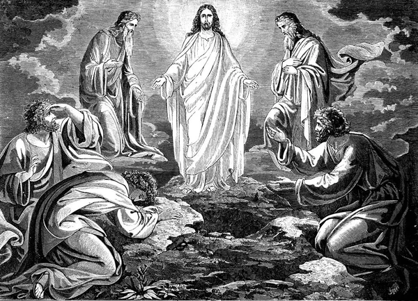 Transfiguración de Jesús — Foto de Stock