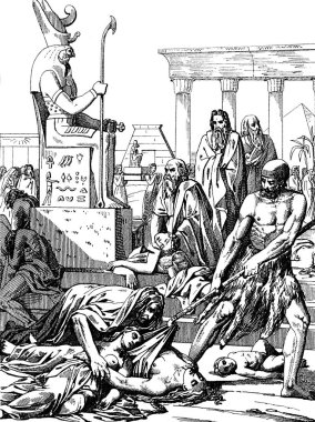 Mısırlılar ceza. Mısır veba