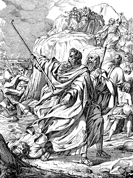 İsrailoğulları Karadeniz üzerinden geçiş. — Stok fotoğraf