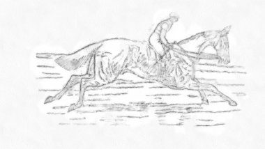 At mı? Retro ve eski resim