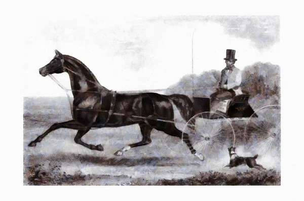 馬だレトロで古いイメージ ロイヤリティフリーのストック画像