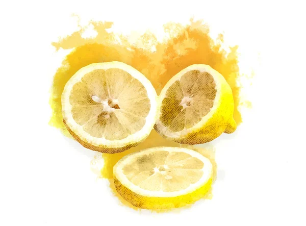 Picture Citrus White Background — Stock Photo, Image