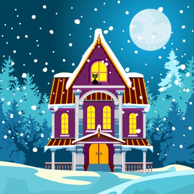 ormanda güzel kale.