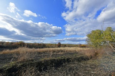 Güzel kırsal alanlar, sonbahar manzaraları ve gün batımları..