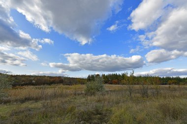 Güzel kırsal alanlar, sonbahar manzaraları ve gün batımları..