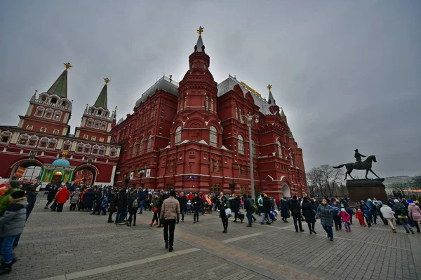 モスクワロシア12 2019年末年始休暇とモスクワの観光 — ストック写真