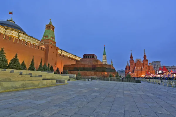 Moskwa Rosja 2019 Rok Nowe Wakacje Zwiedzanie Moskwy — Zdjęcie stockowe