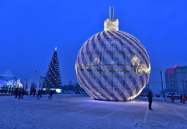 Moskwa Rosja 2019 Rok Nowe Wakacje Zwiedzanie Moskwy — Zdjęcie stockowe