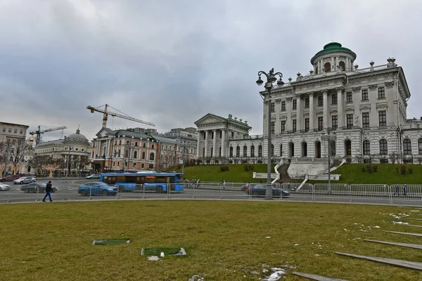 Moskou Rusland 2020 Jaar Oud Nieuw Vakantie Sightseeing Moskou — Stockfoto