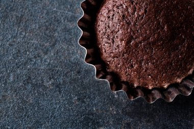 taze çikolatalı muffin