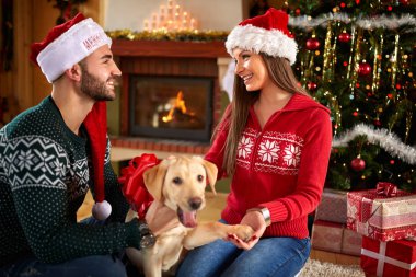 Mutlu Noel zamanı birlikte 
