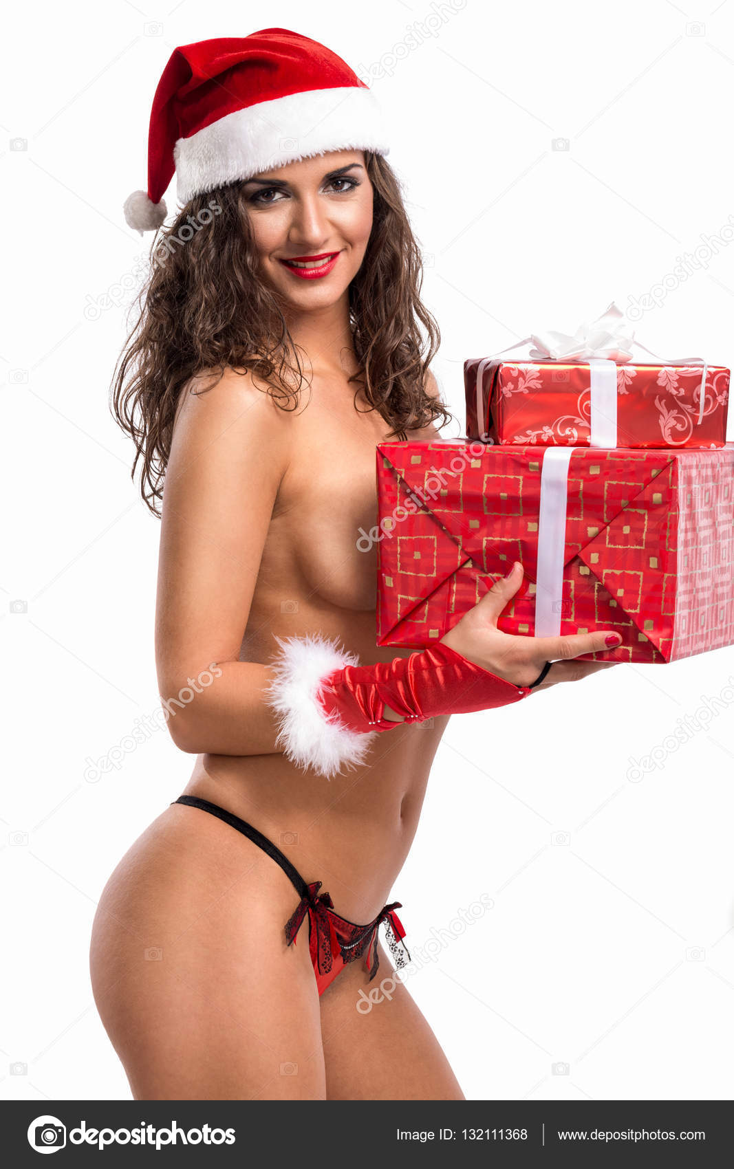 Nude christmas gift