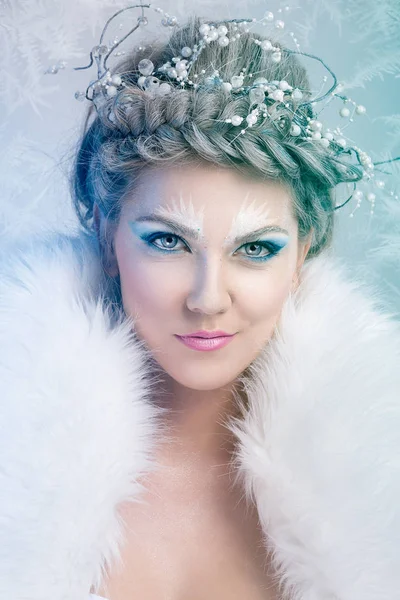 Regina invernale glamour — Foto Stock