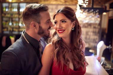 Birbirine aşık çift  