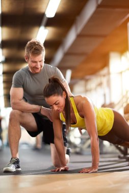  Çift fitness eğitimi