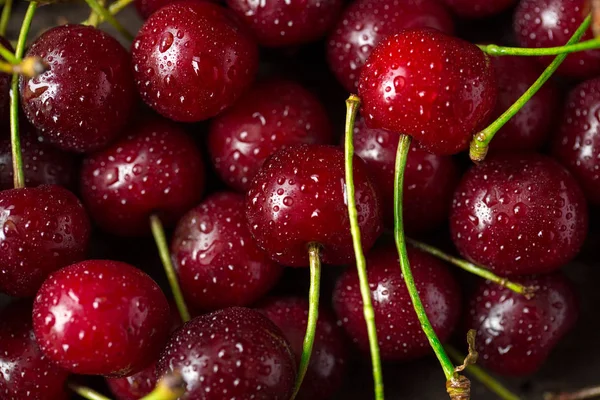 Cherry sfondo colazione da vicino — Foto Stock