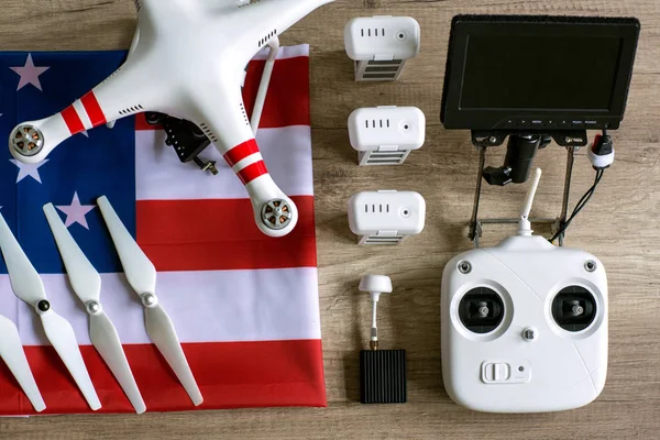 A kamera berendezések drone — Stock Fotó