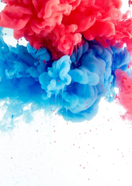 Abstract background from ink color mix in water — Stock Photo, Image