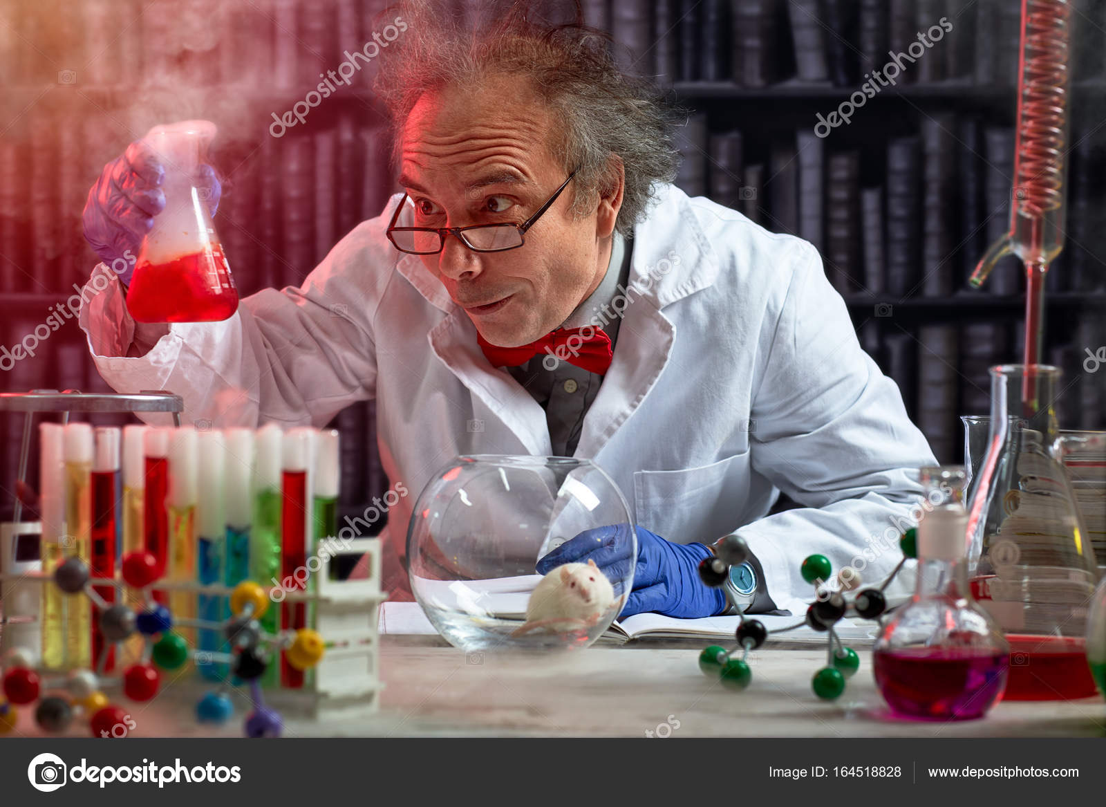 сумасшедший химик.