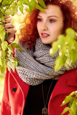 Sonbaharda doğada erkek