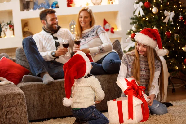 Evde aile Noel İdil