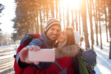 Aşk iki orman içinde Selfie