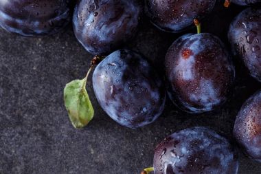 Taze hasat olgun Erik