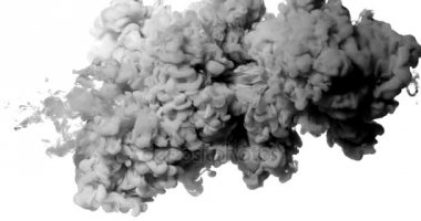 mürekkep renk karışımı su üzerinden arka plan