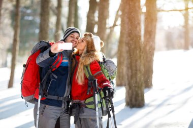 Kış tatili için bellek üstünde öp