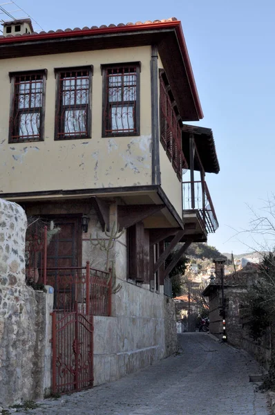 Türkiye, Alanya, Ocak 2017 yaş sokak — Stok fotoğraf