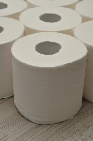 Tuvalet kağıdı ruloları — Stok fotoğraf
